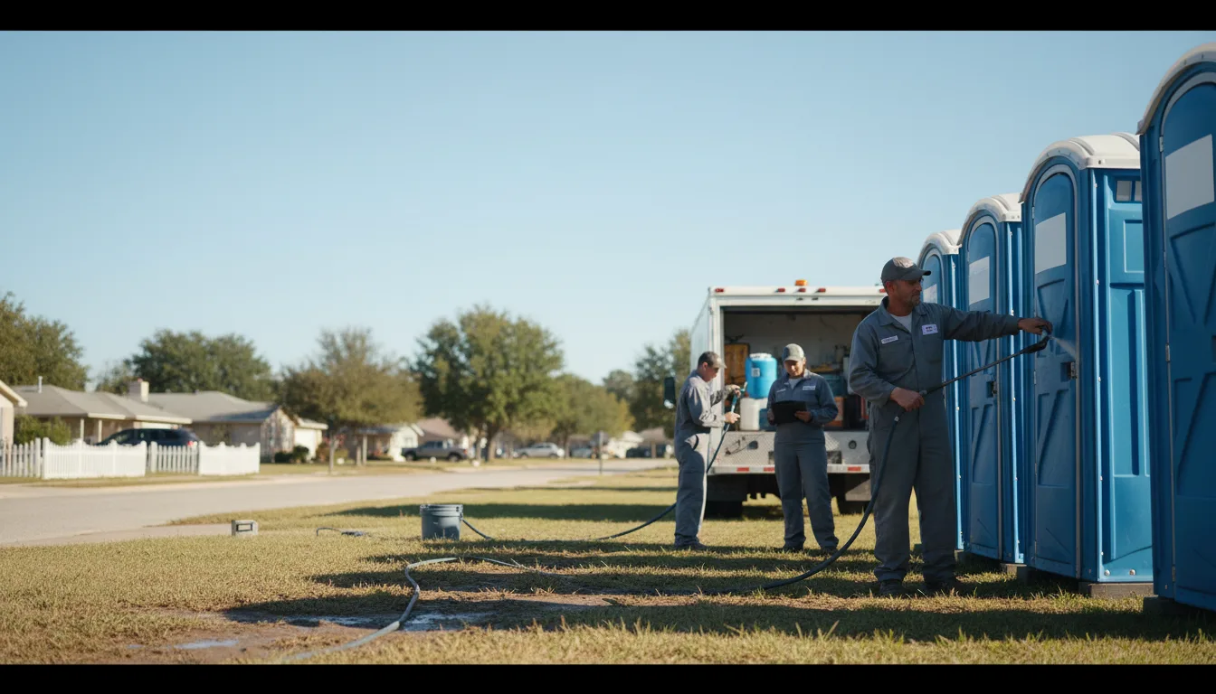 Long-Term Portable Toilet Rental in Gilman, IA near me
